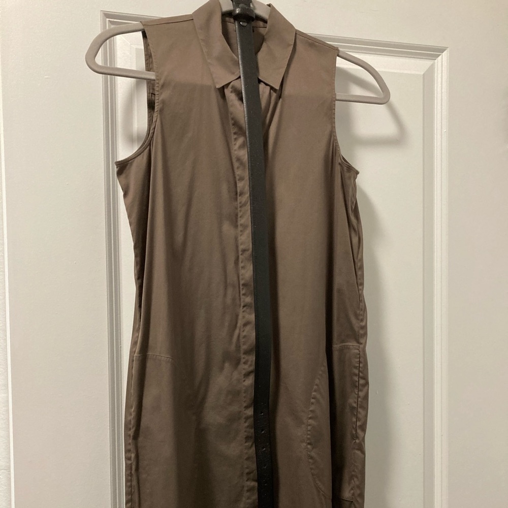 Theory shirt dress with belt